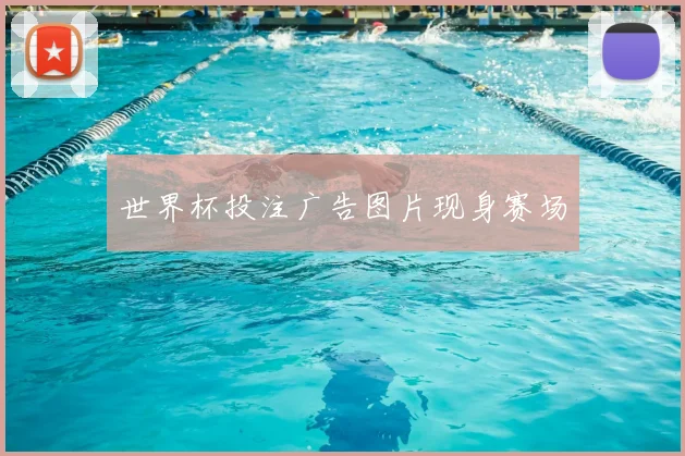 世界杯投注广告图片现身赛场