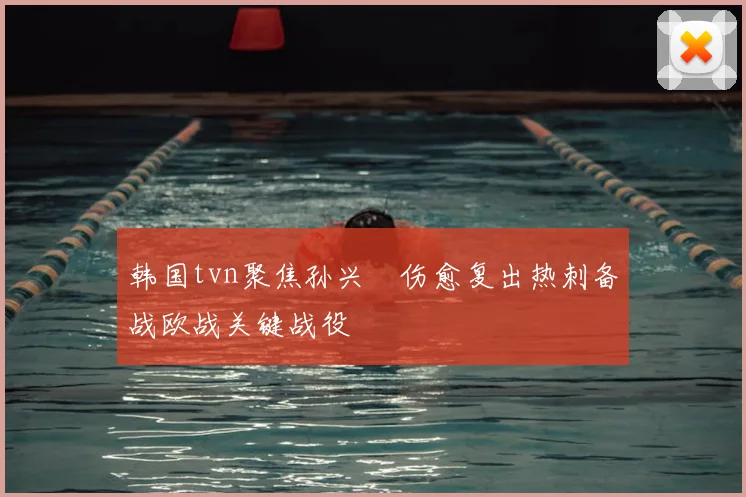 韩国tvn聚焦孙兴慜伤愈复出热刺备战欧战关键战役